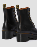 Dr. Martens Women's Leona Vintage Smooth Leather Heeled Boots - FINAL SALE