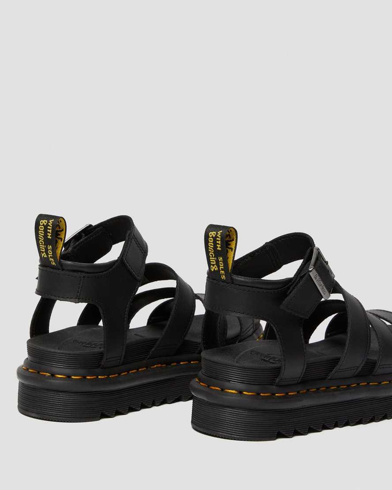 Dr. Martens Women's Blaire Hydro Leather Gladiator Sandals