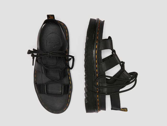 Dr. Martens Women's Nartilla Leather Gladiator Sandals