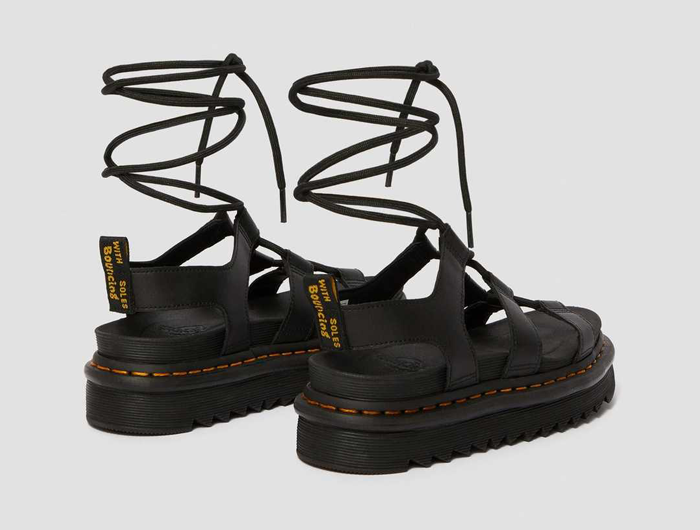 Dr. Martens Women's Nartilla Leather Gladiator Sandals