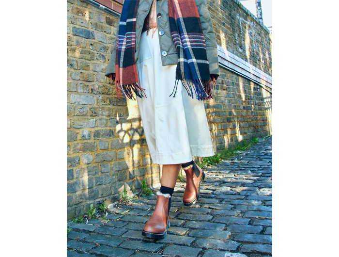 Dr. Martens Women's 2976 Leonore Faux Fur Lined Boot - FINAL SALE