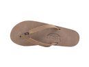 Rainbow Women's Single Layer Premium Leather Thin Strap Flip Flop
