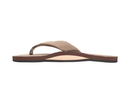 Rainbow Men's Single Layer Premium Leather Flip Flop