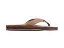 Rainbow Men's Double Layer Premium Leather Flip Flop