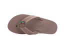 Rainbow Men's Double Layer Premium Leather Flip Flop