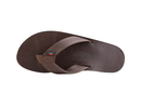Rainbow Men's Double Layer Premium Leather Flip Flop