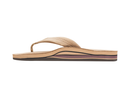 Rainbow Men's Double Layer Premium Leather Flip Flop