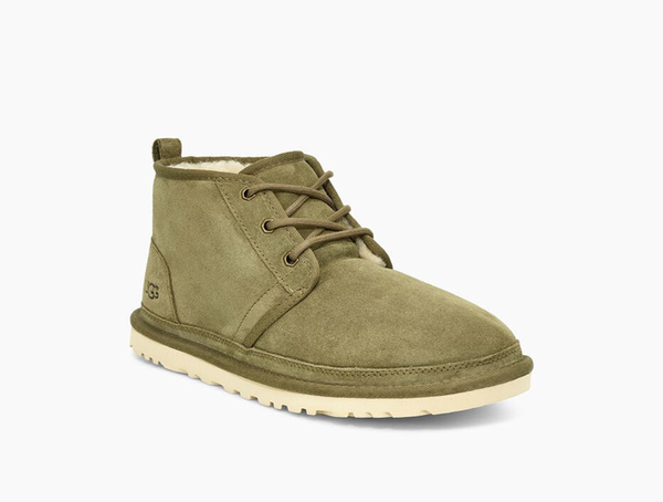 UGG NEUMEL Olive Green Suede Shearling Lace-Up Chukka online Boots 3236 Men's Size 12