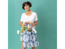 rockflowerpaper Blu Bag Reusable Shopping Bag - Flora & Fauna