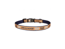 Life is Good Canvas Dog Collar - Good Vibes Daisy