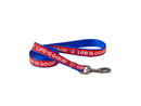 Life is Good Dog Leash - Americana Flip Flops
