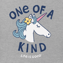 Life is Good Toddler Crusher Tee - One of a Kind Unicorn