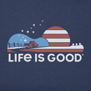 Life is Good Women's Crusher Vee - Americana Guitar Truck