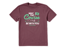 Life is Good Men's Crusher Tee - May the Course