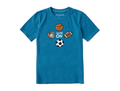 Life is Good Kid's Crusher Tee - Game On Sports