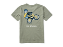 Life is Good Kid's Vintage Crusher Tee - Go Places Jake