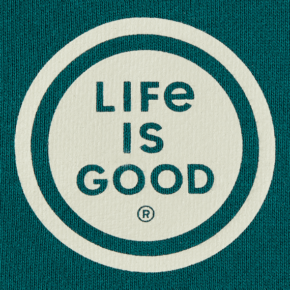 Life is Good Men's Simply True Fleece Zip Hoodie - LIG Coin