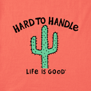 Life is Good Infant Long Sleeve Crusher Baby Bodysuit - Hard to Handle