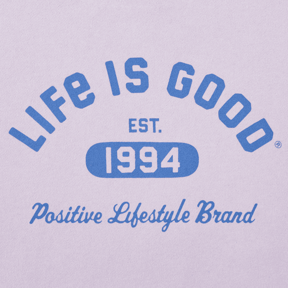 Life is Good Women's Simply True Fleece Hoodie - Positive Lifestyle 1994