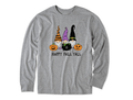 Life is Good Men's Long Sleeve Crusher Tee - Happy Fall Y'all