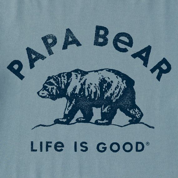 Life is Good Men's Crusher Tee - Papa Bear Outdoors
