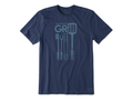 Life is Good Men's Crusher Tee - All Up in My Grill