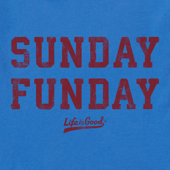 Life Is Good Men's Crusher Lite Tee - Sunday Funday Athletic