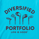 Life Is Good Men's Crusher Lite Tee - Diversified Portfolio Golf