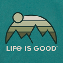 Life Is Good Men's Crusher Lite Tee - Retro Mountains