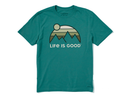 Life Is Good Men's Crusher Lite Tee - Retro Mountains