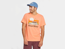 Life is Good Men's Textured Slub Tee - Good Vibes Woody