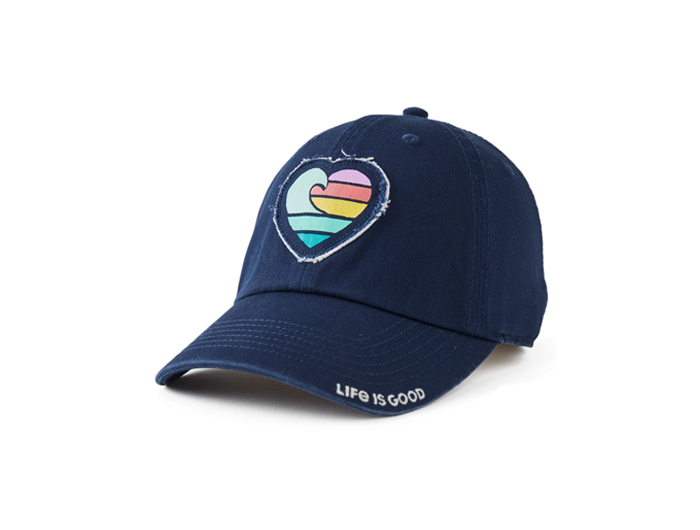 Life is Good Chill Cap - Clean Wave Heart Tattered