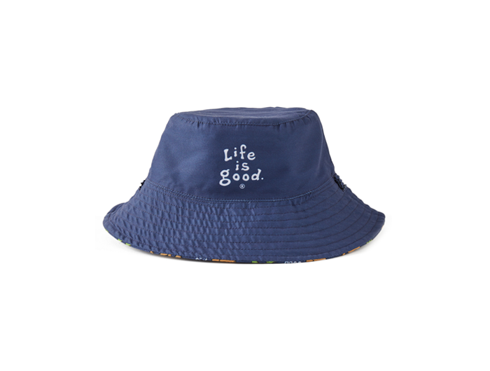 Life is Good Baby Made in the Shade Bucket Hat - Bear Pattern