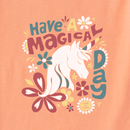 Life is Good Kids' Crusher Tee - Magical Day Unicorn