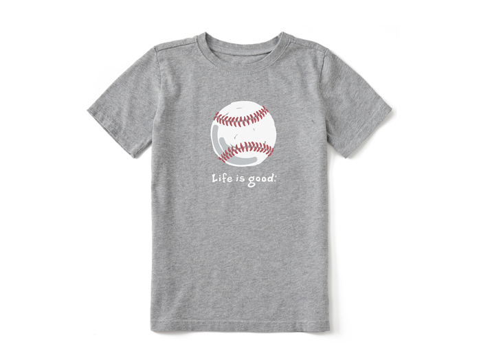 Life is Good Kids' Crusher Tee - Baseball