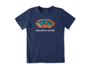 Life is Good Kid's Crusher Tee - Sealife Scuba Mask