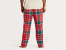 Life is Good Men's Classic Sleep Pant - Holiday Red Plaid
