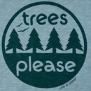 Life is Good Men's Textured Slub Tee - Trees Please