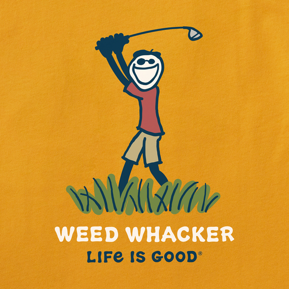 Life is Good Men's Vintage Crusher Tee - Jake Weed Whacker