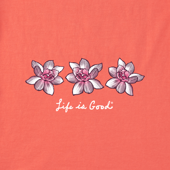 Life is Good Women's High-Low Crusher Tank - Three Magnolias