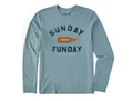 Life is Good Men's Long Sleeve Crusher Tee - Footbeer