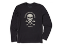 Life is Good Men's Long Sleeve Crusher Tee - Armed and Dadly