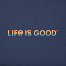 Life is Good Men's Long Sleeve Crusher Tee - LIG Sunset on the Water