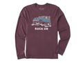 Life is Good Men's Long Sleeve Crusher Tee - Rock On Offroad