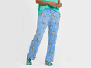 Life is Good Women's Lightweight Sleep Pant - Holiday Camper Flamingo Pattern