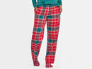 Life is Good Women's Classic Sleep Pant - Holiday Red Plaid