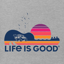 Life is Good Women's Crusher Lite Tee - Beach Music