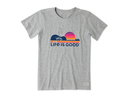 Life is Good Women's Crusher Lite Tee - Beach Music
