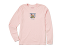 Life is Good Women's Long Sleeve Crusher Lite - Rocket Fireplace