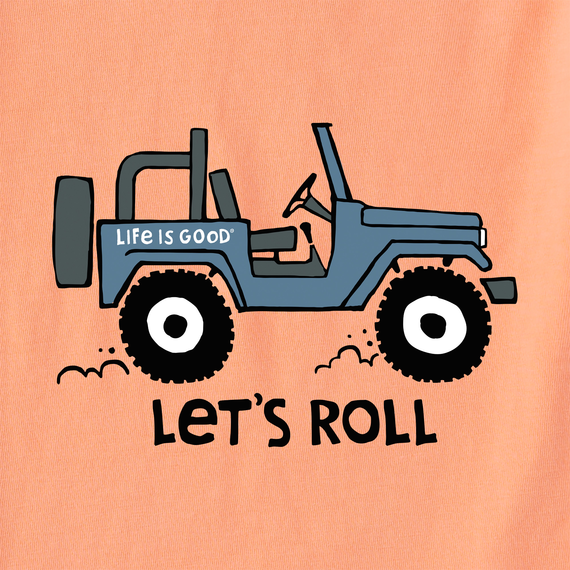 Life is Good Kids' Crusher Tee - Let's Roll ATV